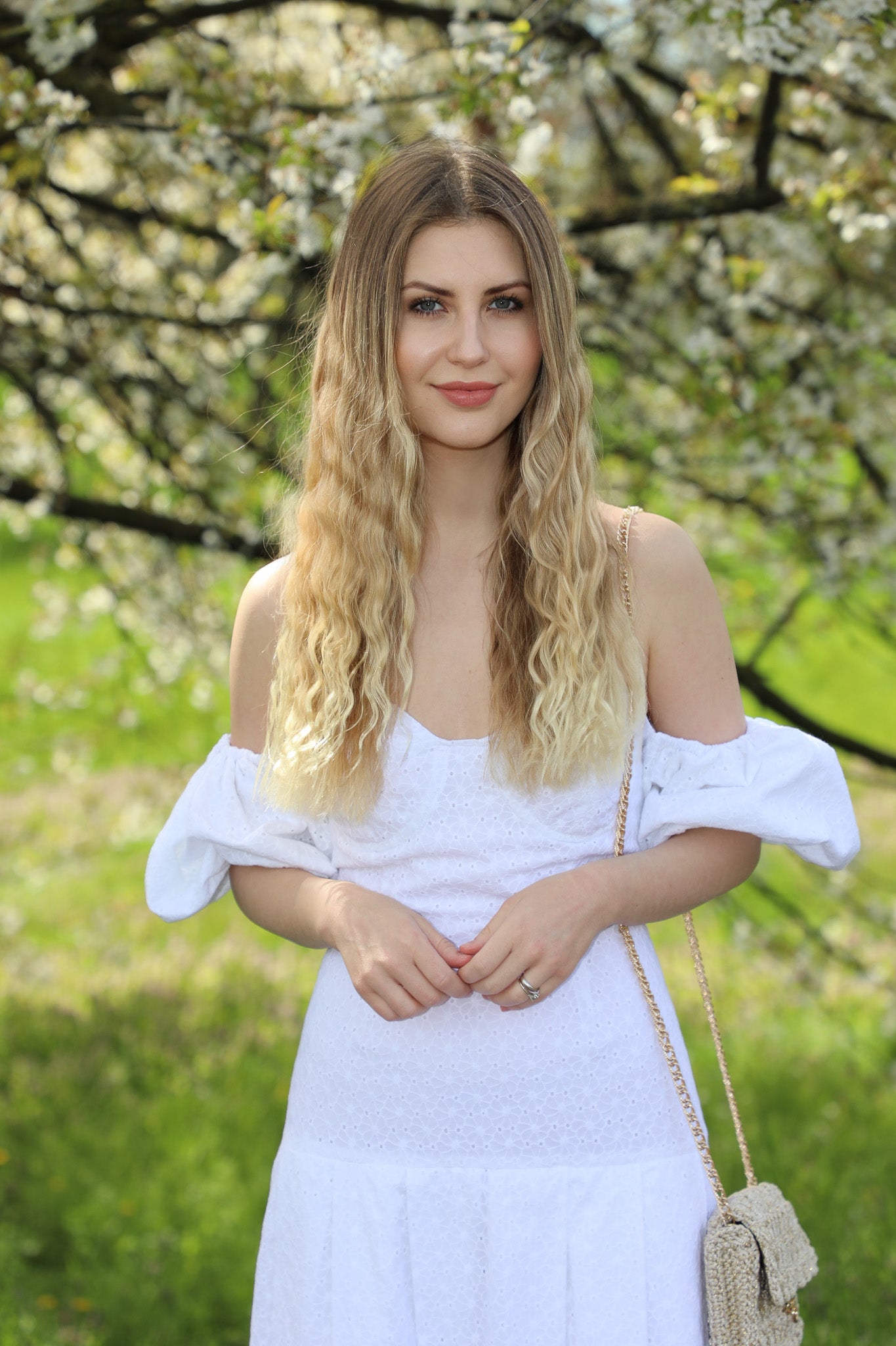 White Corset Dress