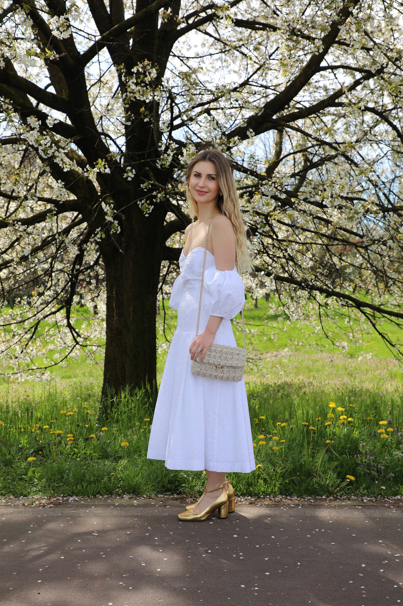 White Corset Dress