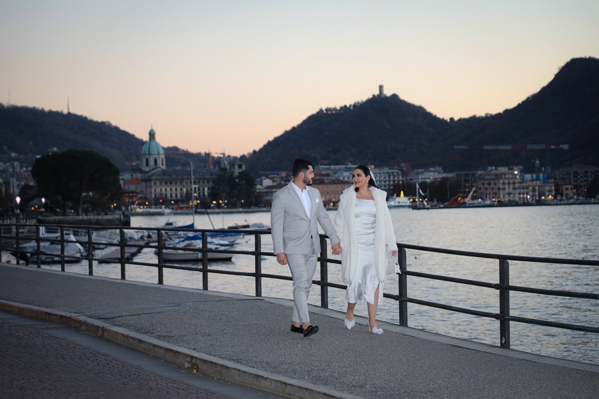 Engagement Photo Shoot in Como | Lake Como Photographer