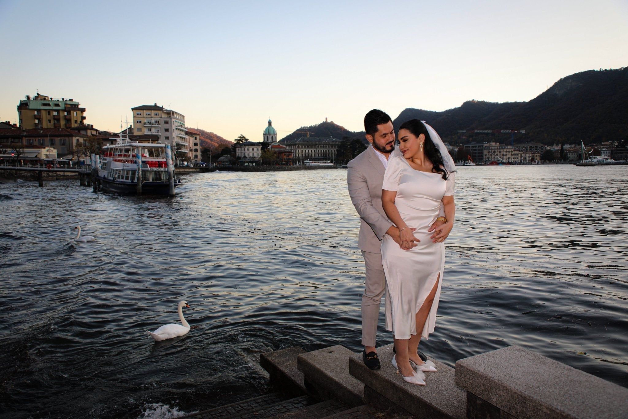 Engagement Photo Shoot in Como | Lake Como Photographer