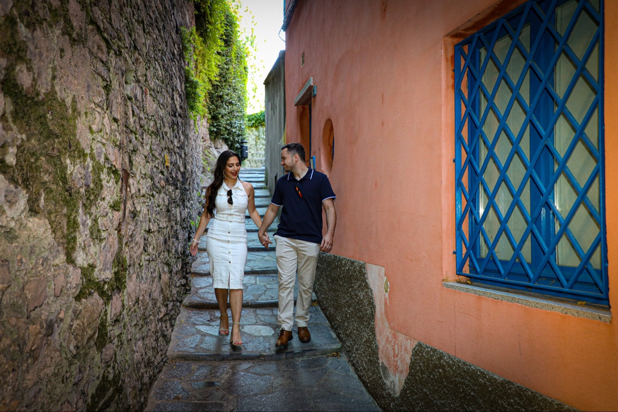 Honeymoon Photo Shoot in Varenna - Lake Como Photographer - FRAQAIR