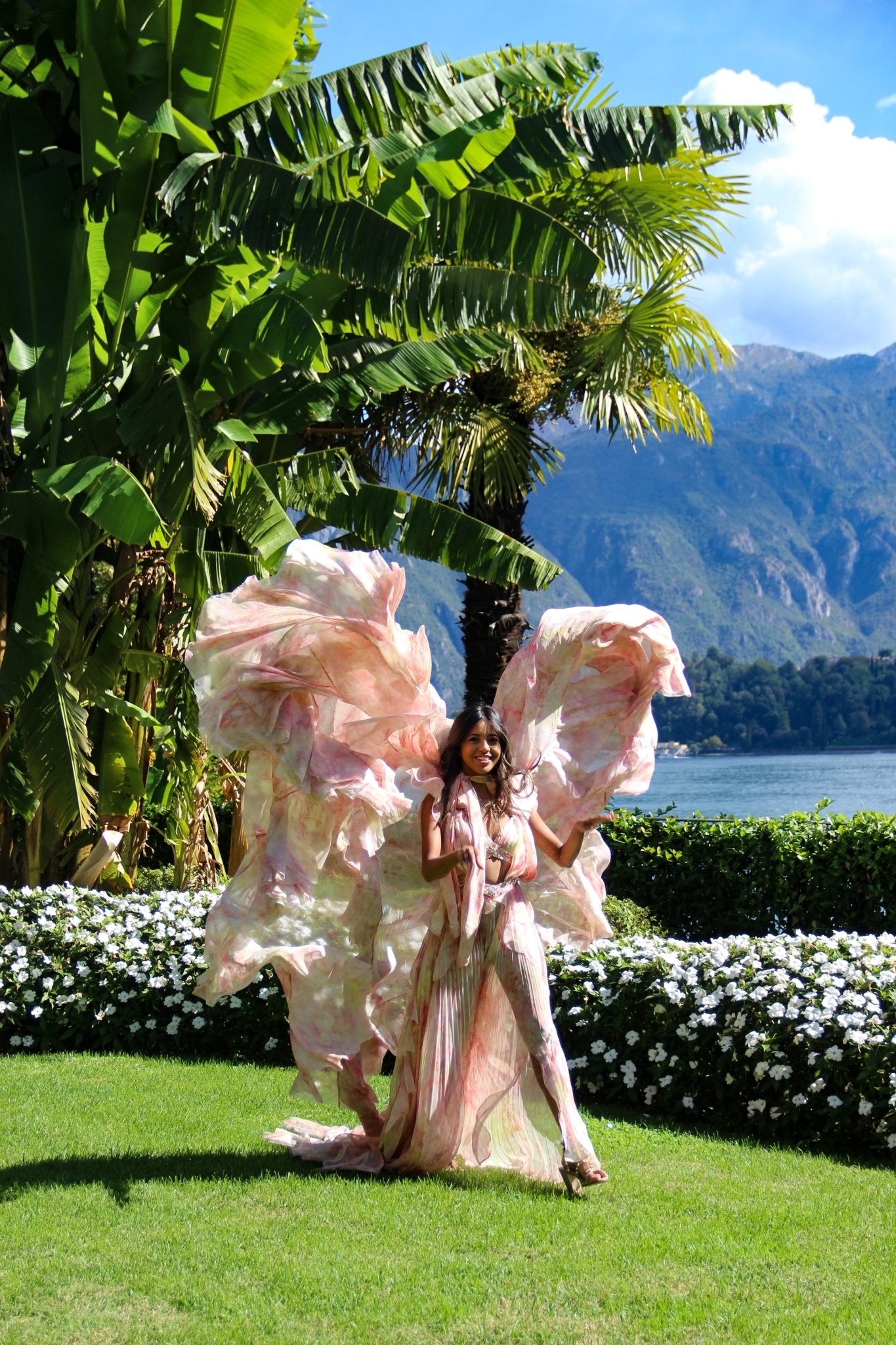 Honeymoon Photoshoot at Grand Hotel Tremezzo - Lake Como Photographer