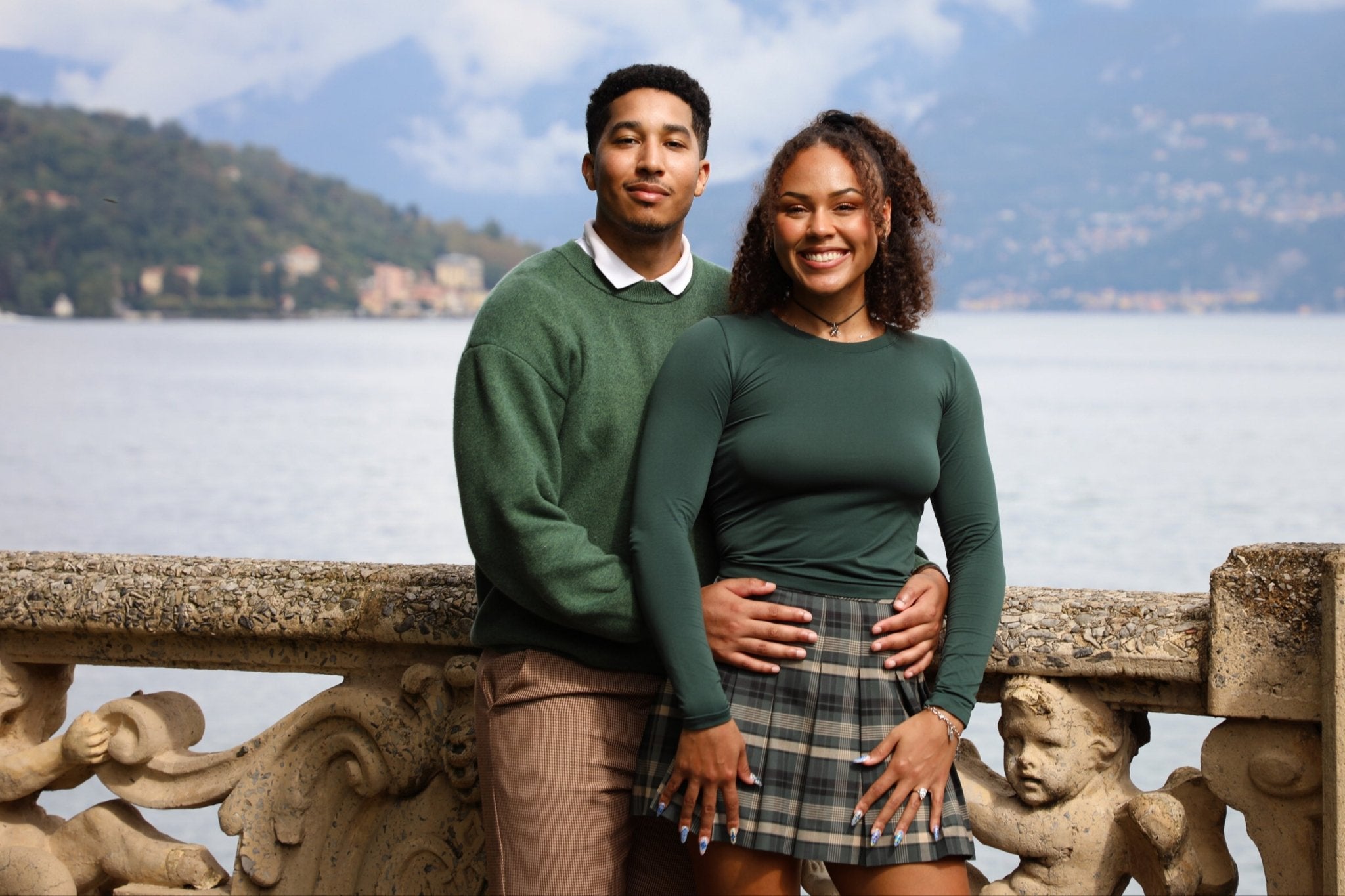 Photo Shoot at Villa del Balbianello - Lake Como Photographer - FRAQAIR