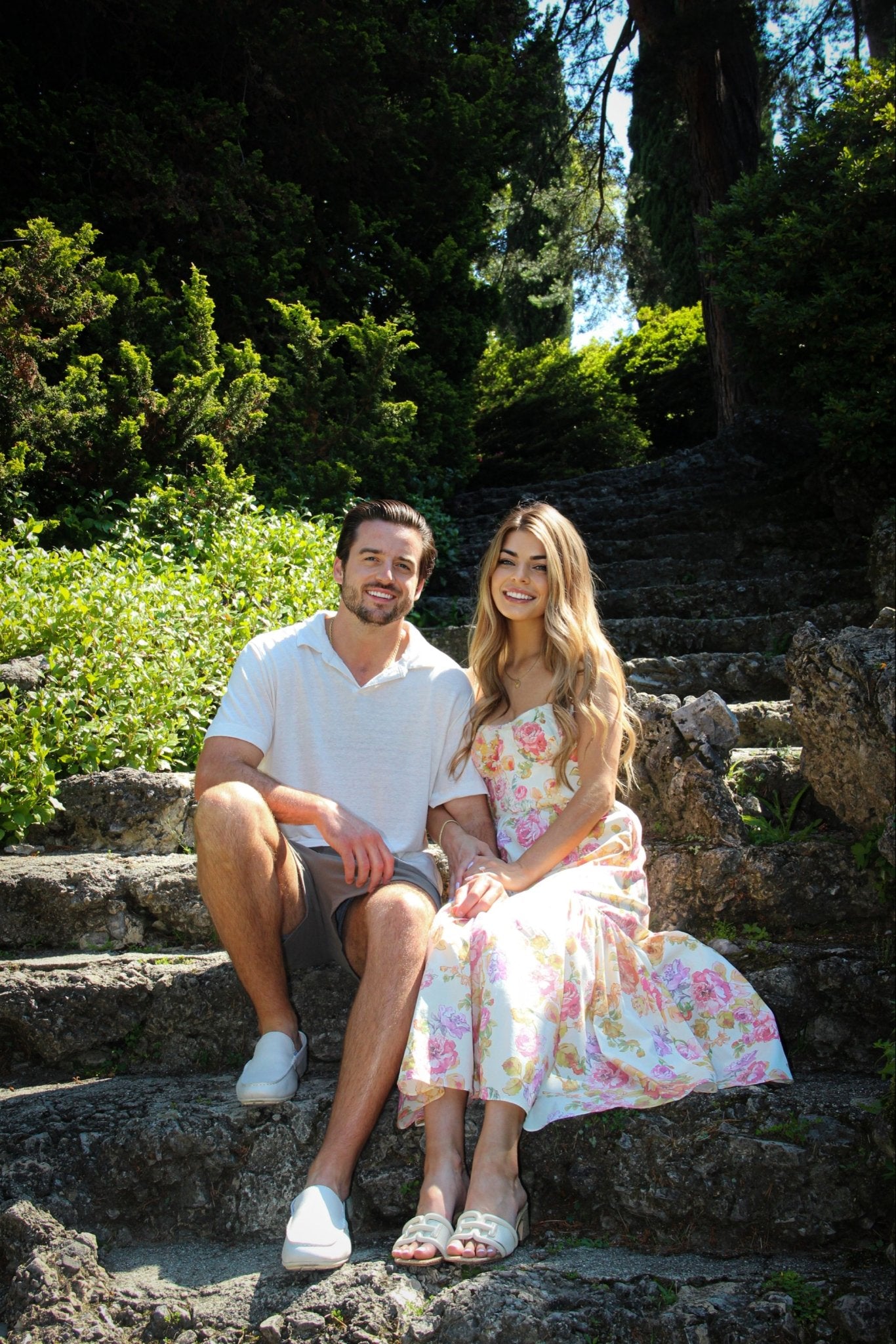 Photo Shoot at Villa Melzi Bellagio - Lake Como Photographer - FRAQAIR