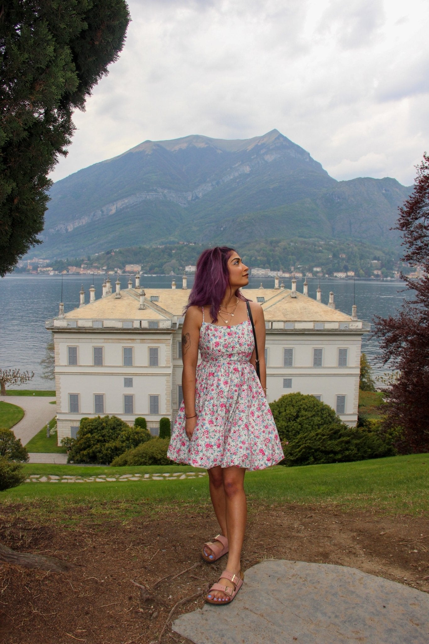 Photo Shoot at Villa Melzi Bellagio - Lake Como Photographer - FRAQAIR