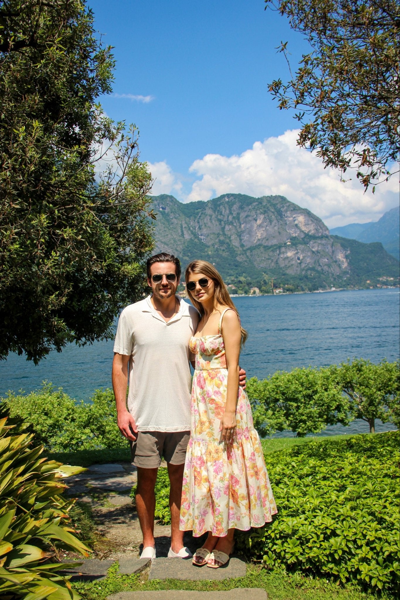 Engagement Photo Shoot at Villa Melzi Bellagio | Lake Como Photographer