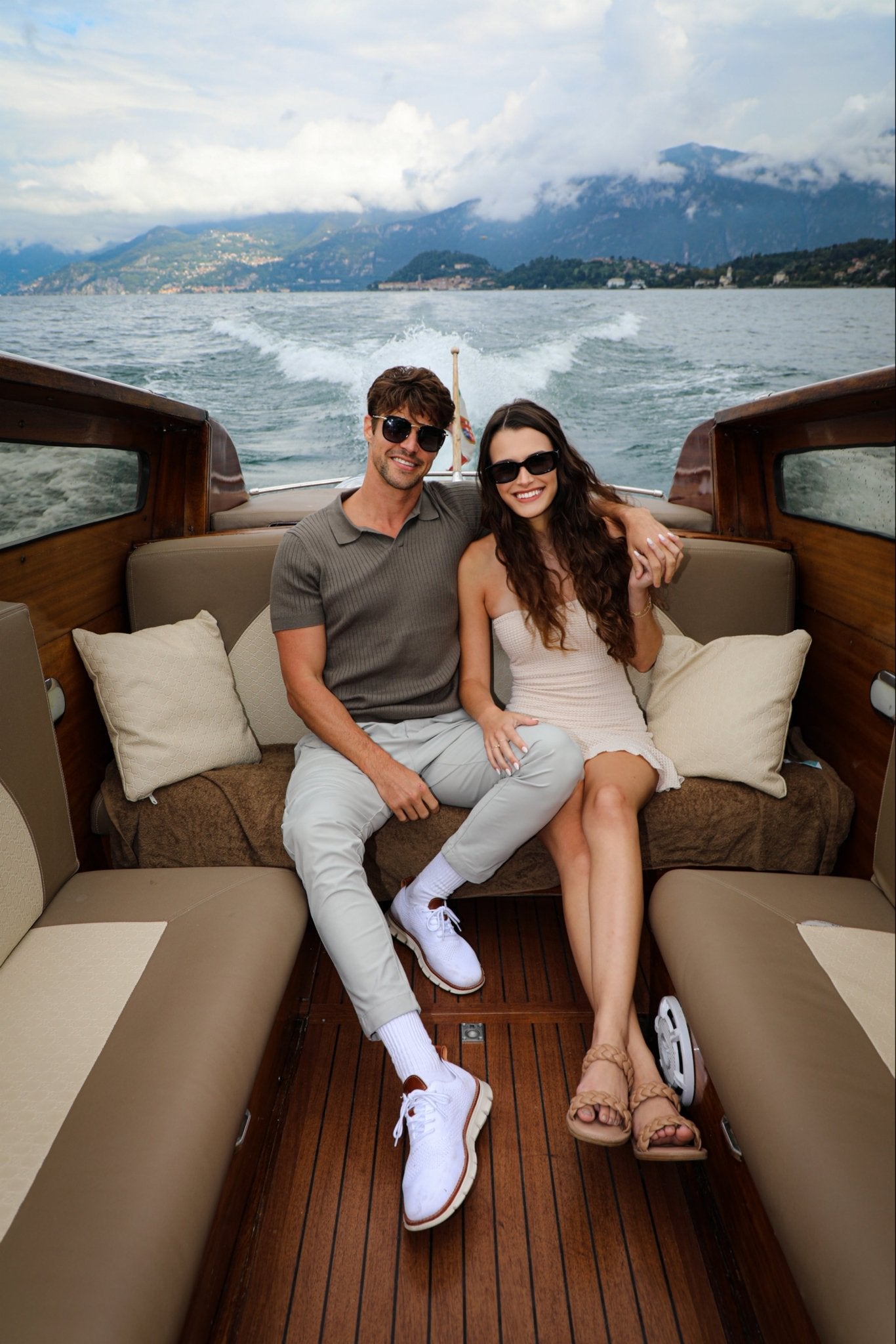 Proposal Photo Shoot on a Boat | Lake Como Proposal