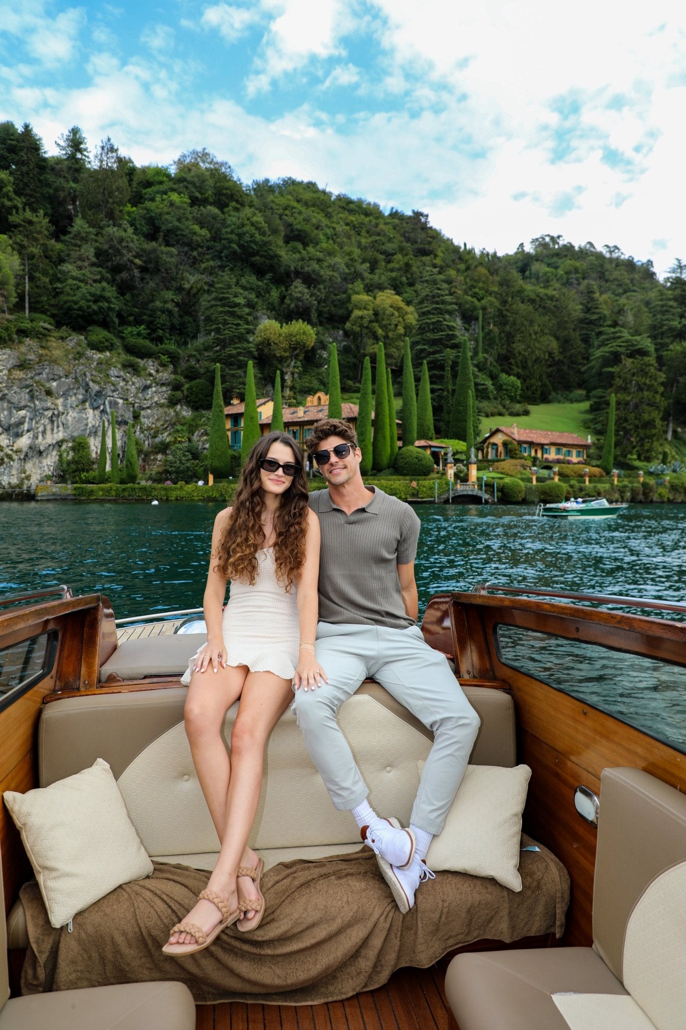 Lake Como Proposal | Photo Shoot on a Boat 