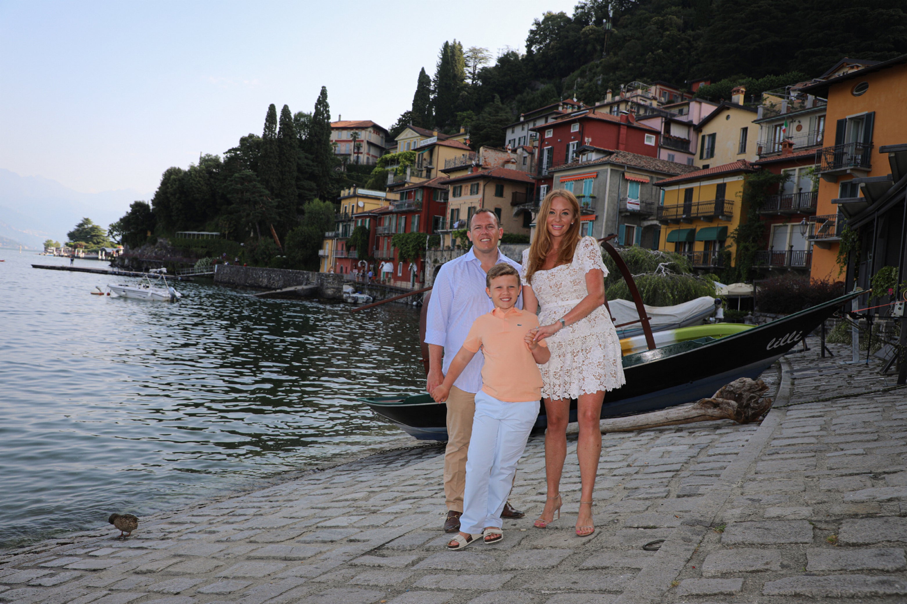 Family Photoshoot in Varenna