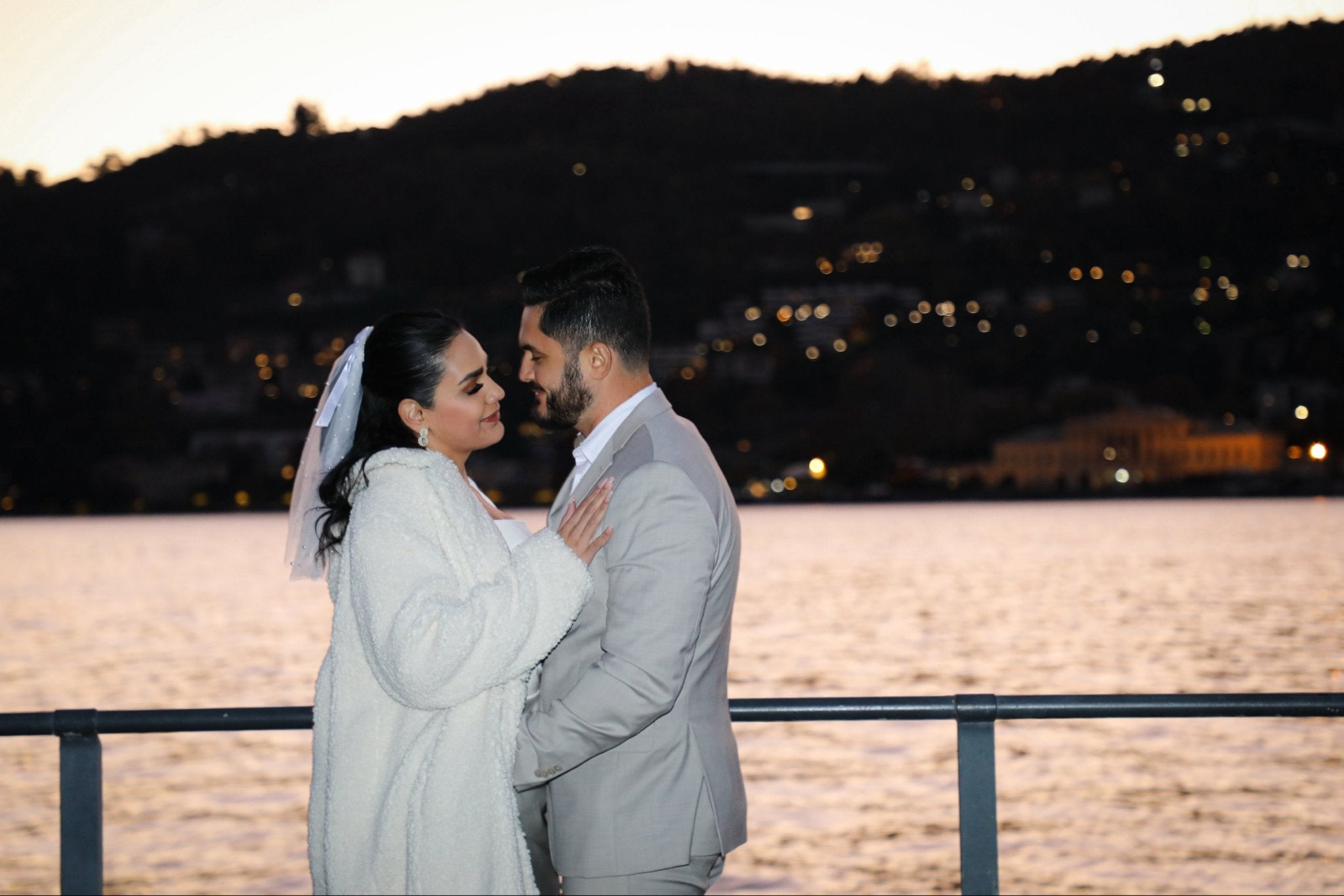 Engagement Photo Shoot in Como - Lake Como Photographer - FRAQAIR
