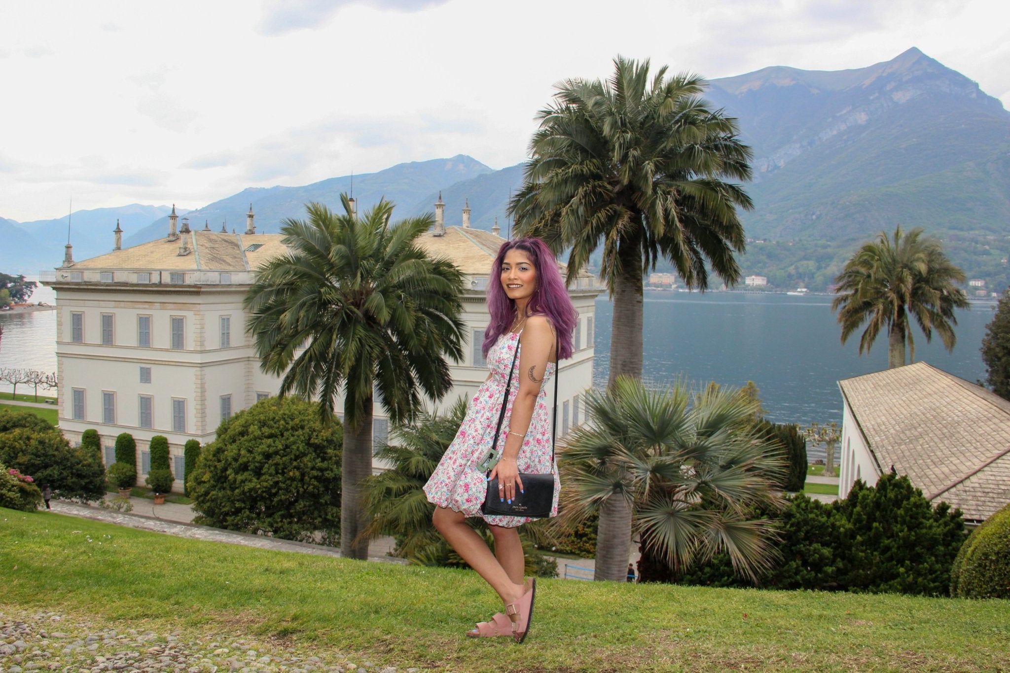 Photo Shoot at Villa Melzi Bellagio - Lake Como Photographer - FRAQAIR