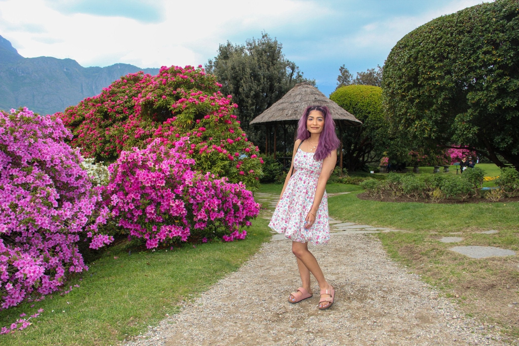 Photo Shoot at Villa Melzi Bellagio - Lake Como Photographer - FRAQAIR